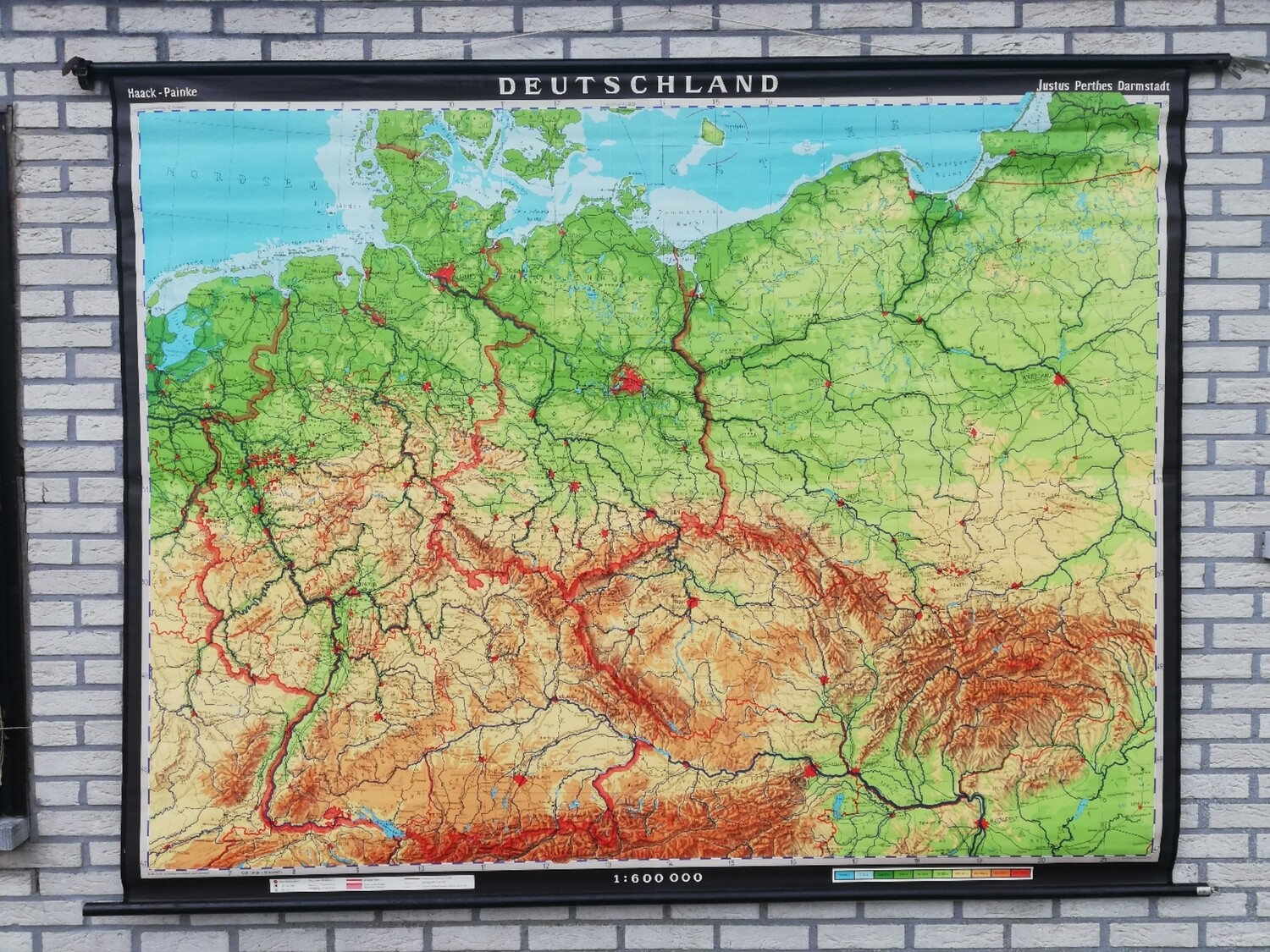 XL schoolkaart (D) - Duitsland
