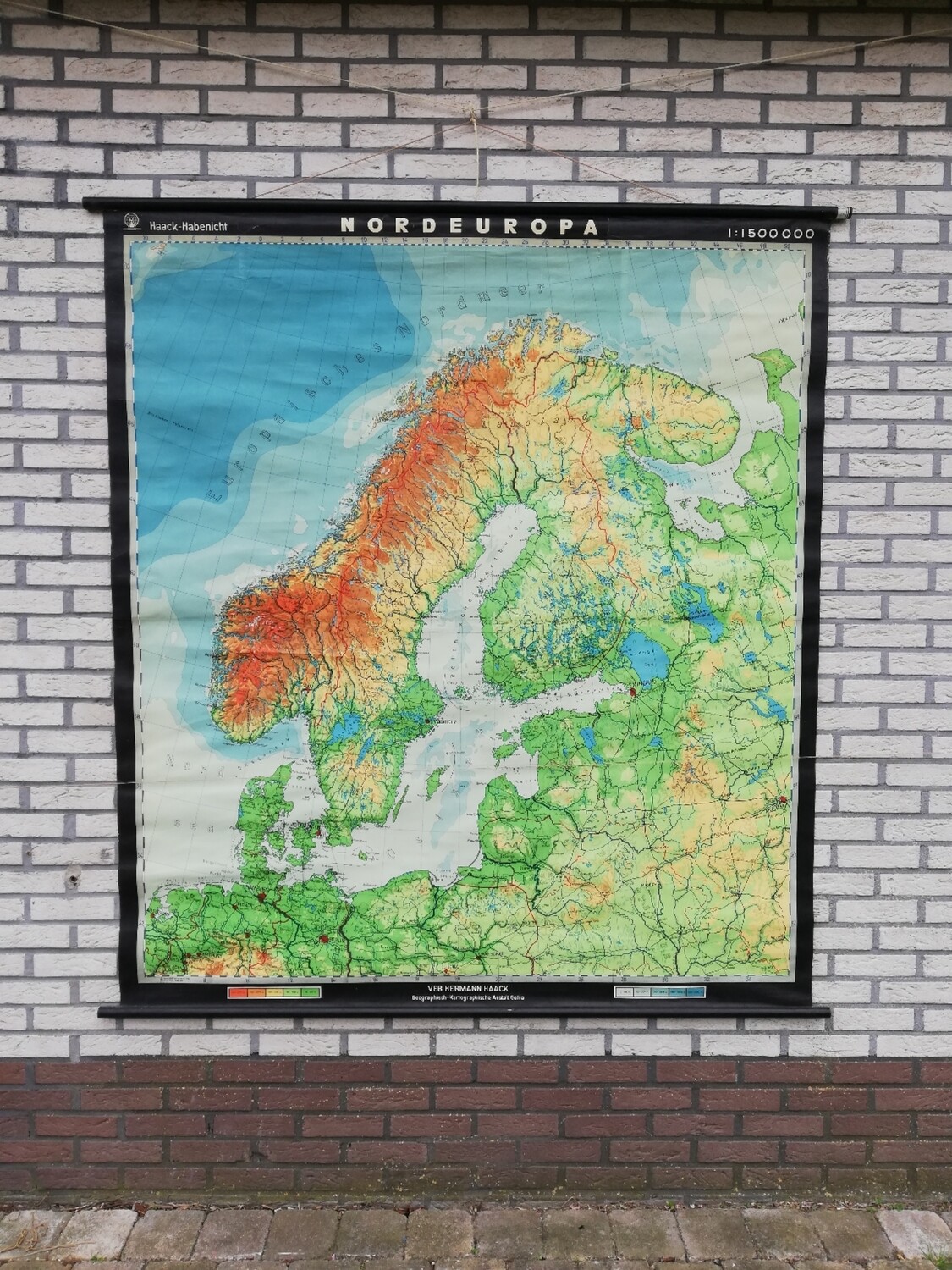 Schoolkaart (D) - Noord Europa