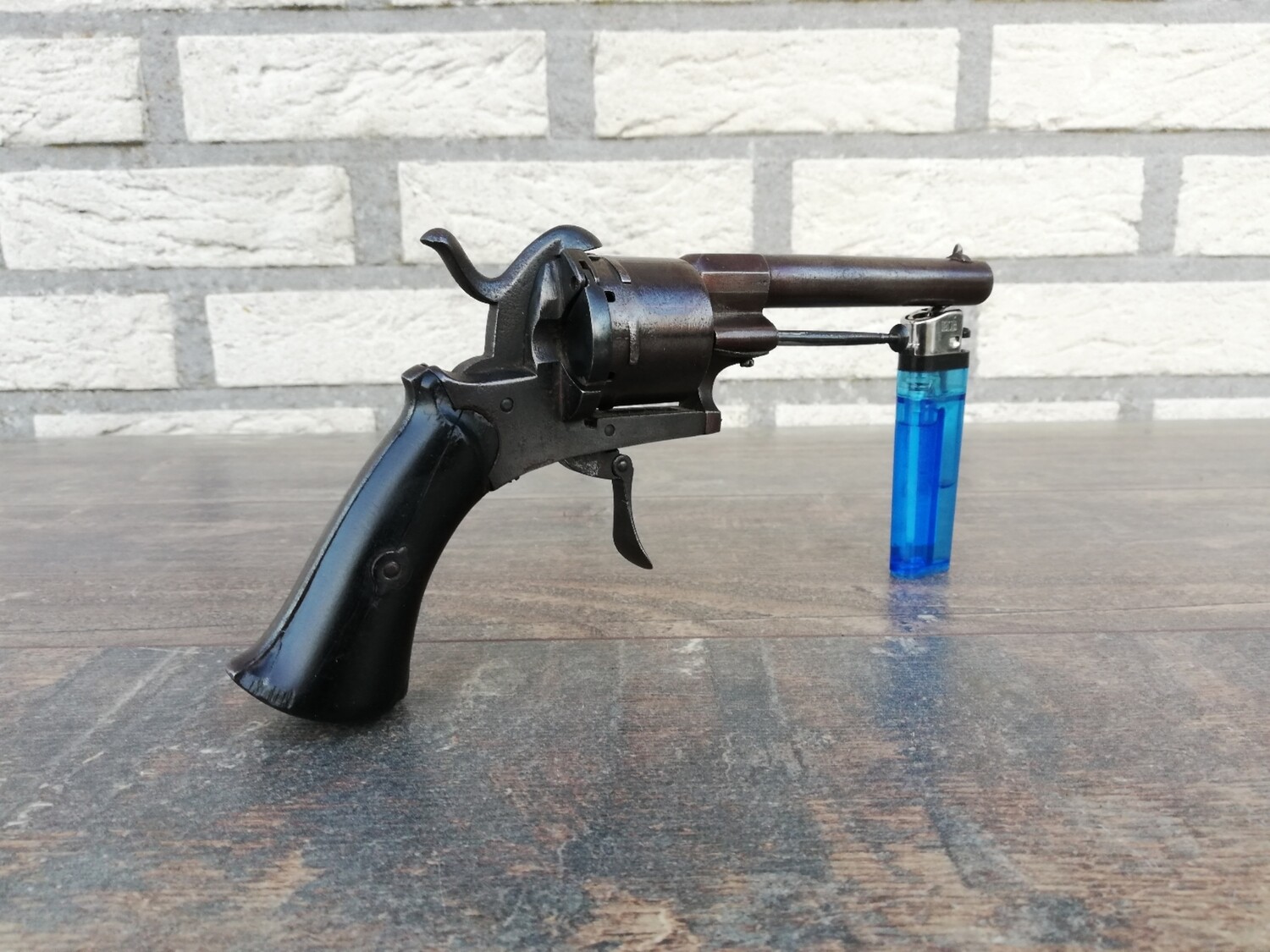 Antieke revolver Liège Ca. 1850