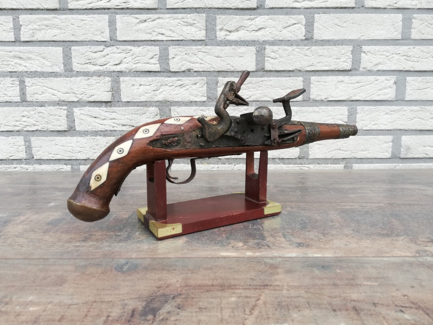 Antiek kruit pistool