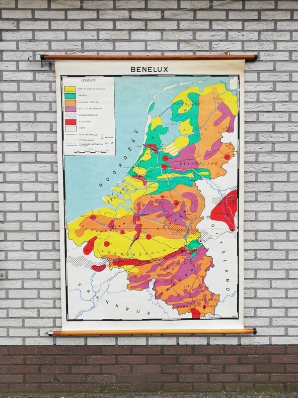 Schoolkaart - Benelux