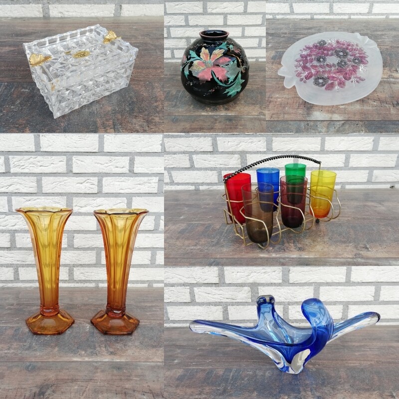 Glas, kristal &amp; opaline