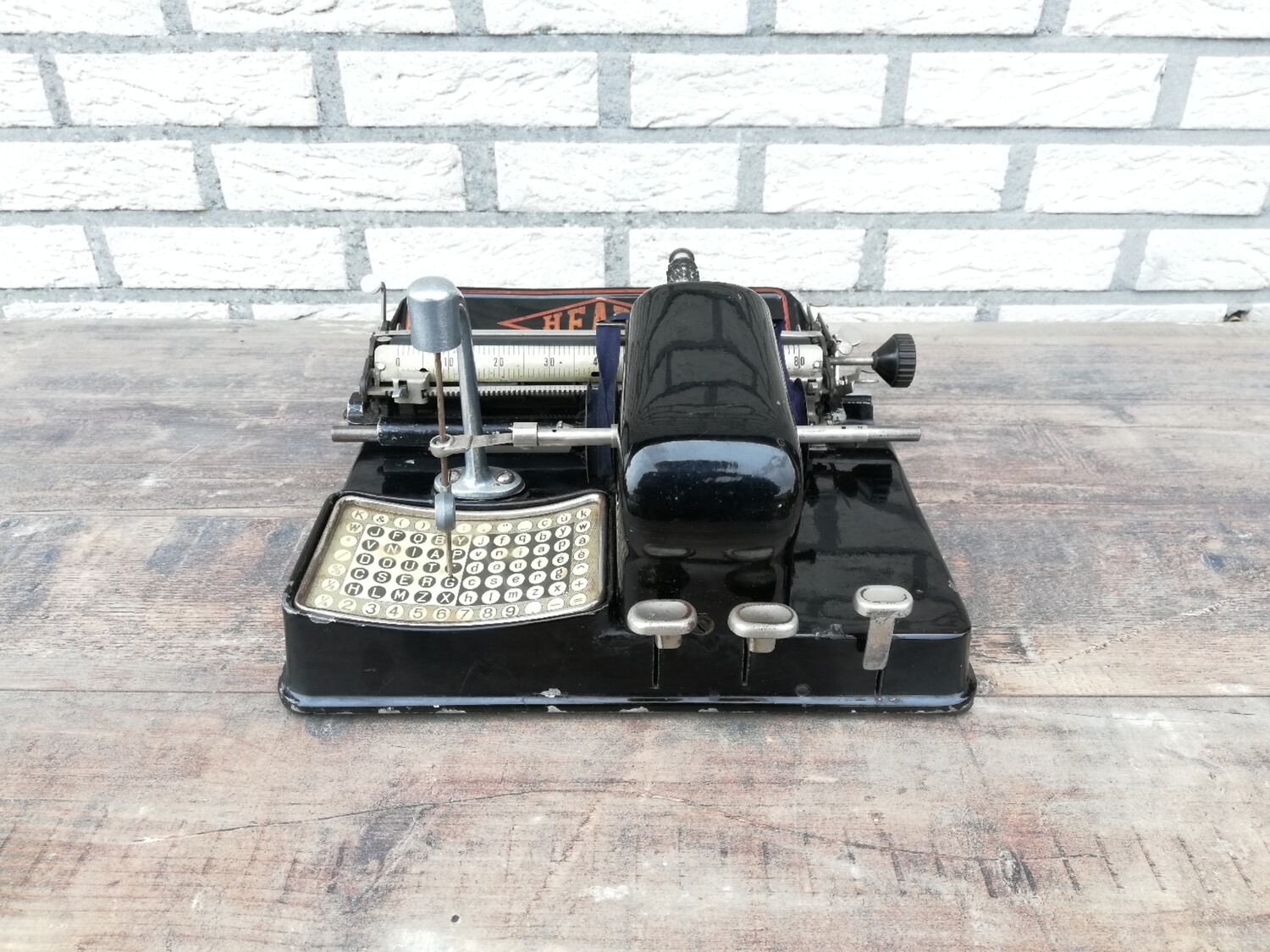 Antieke schrijfmachine Heady