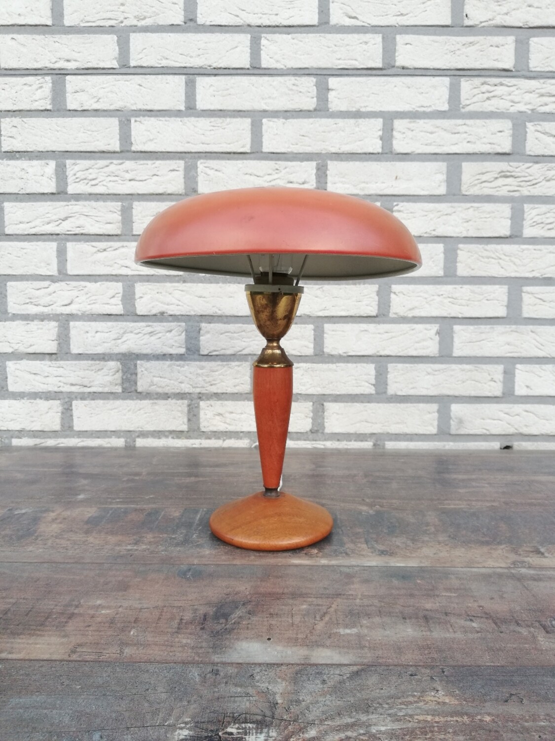 Vintage paddenstoel lamp Philips