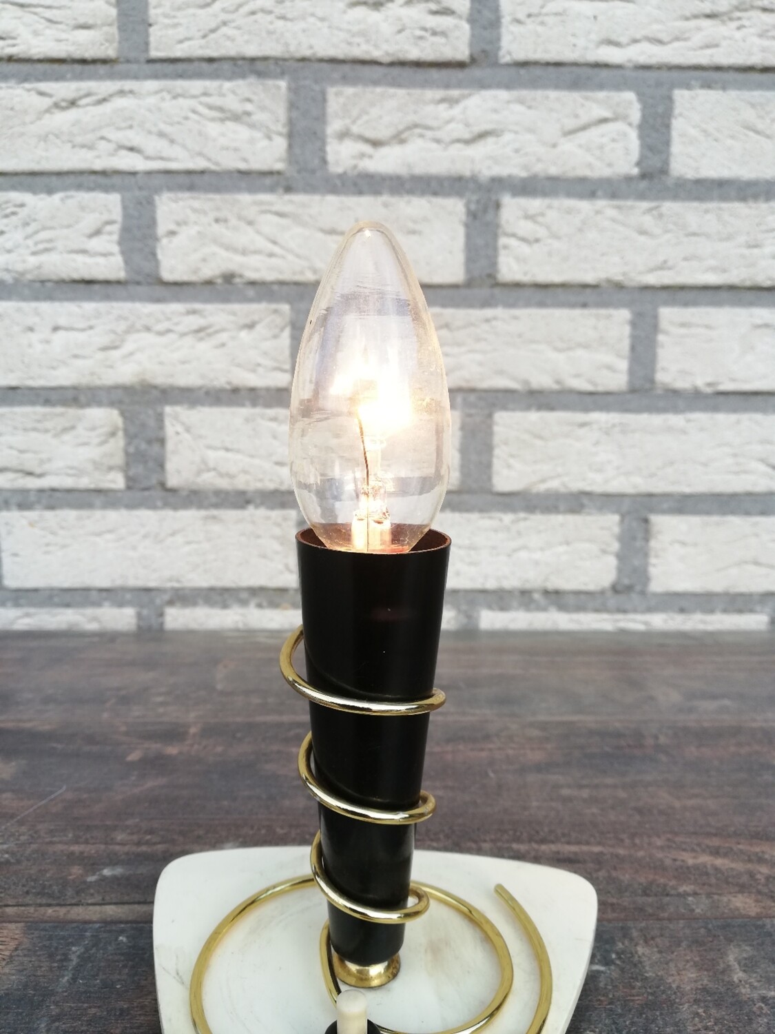 Vintage lampje bakeliet