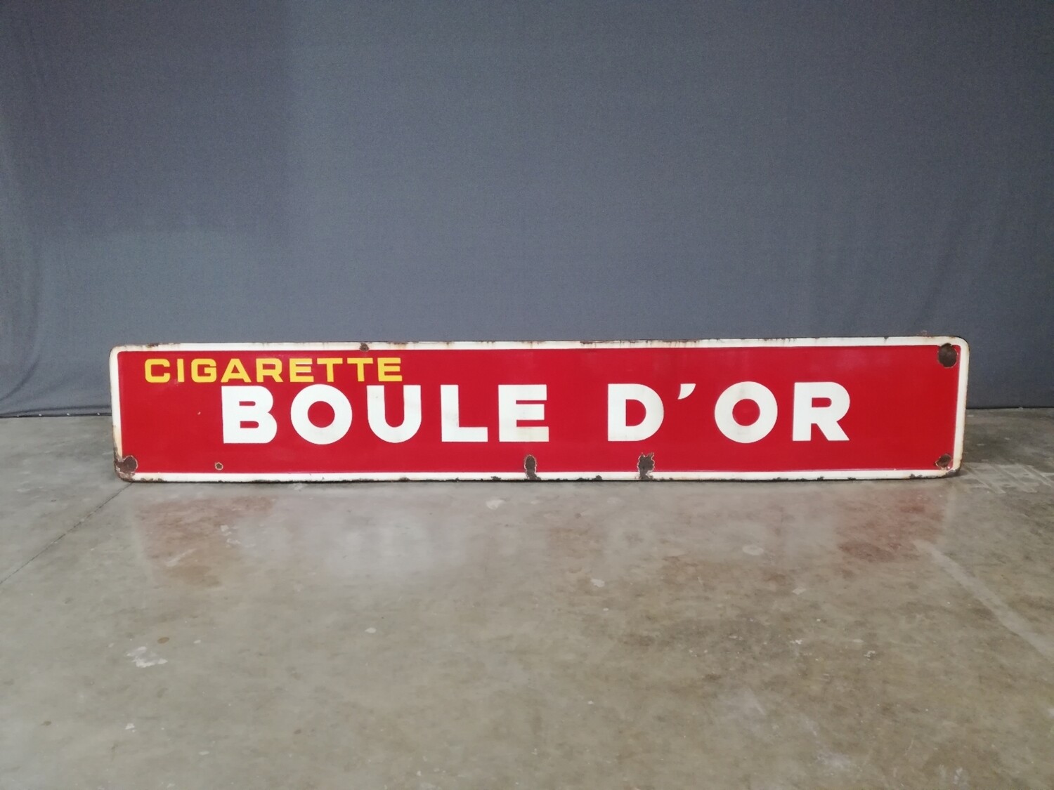 Emaille bord 3 meter 'Boule d'or'