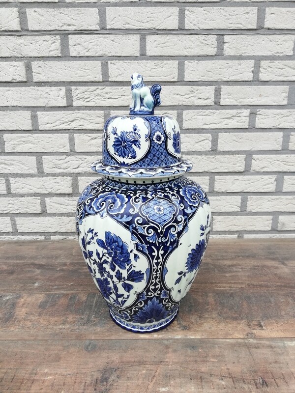 Antique Delft vase