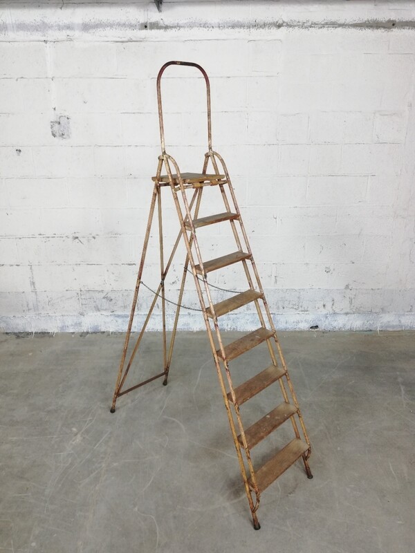Old step ladder