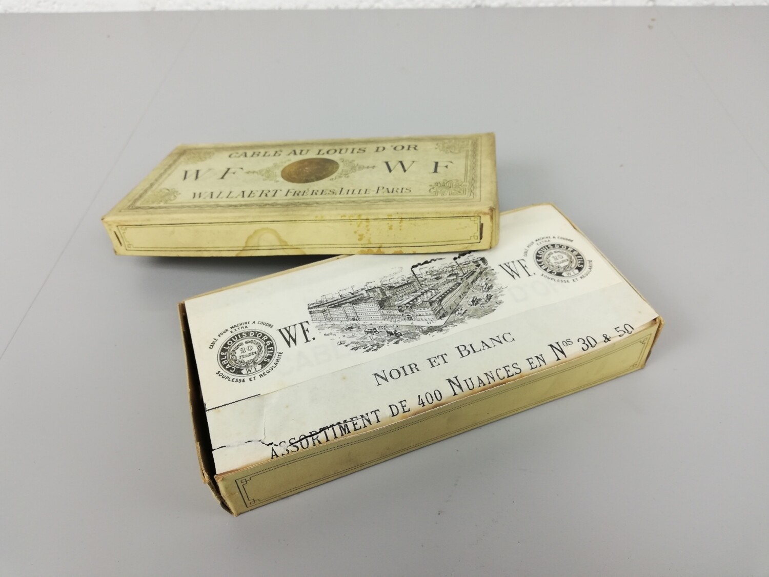 unopened sewing thread Wallaert Freres