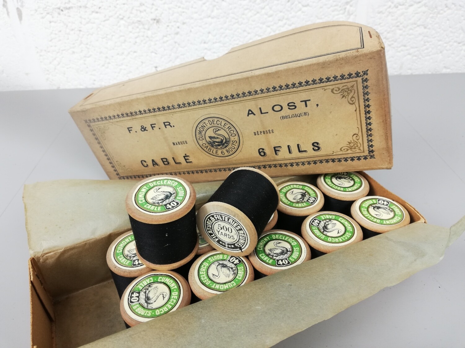 unopened sewing thread Cumont-Declercq