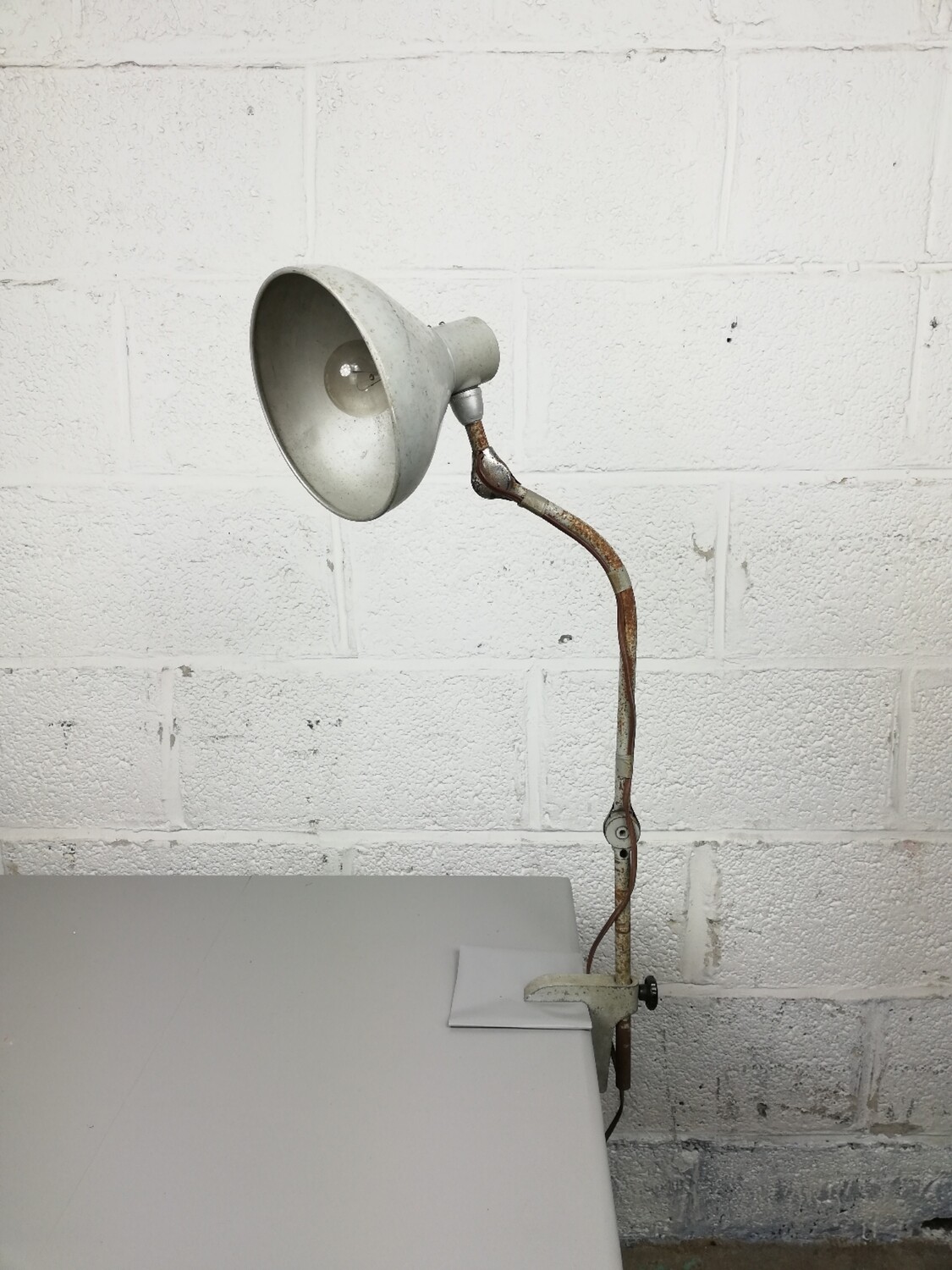 Werkplaatslamp / klemlamp Jumo