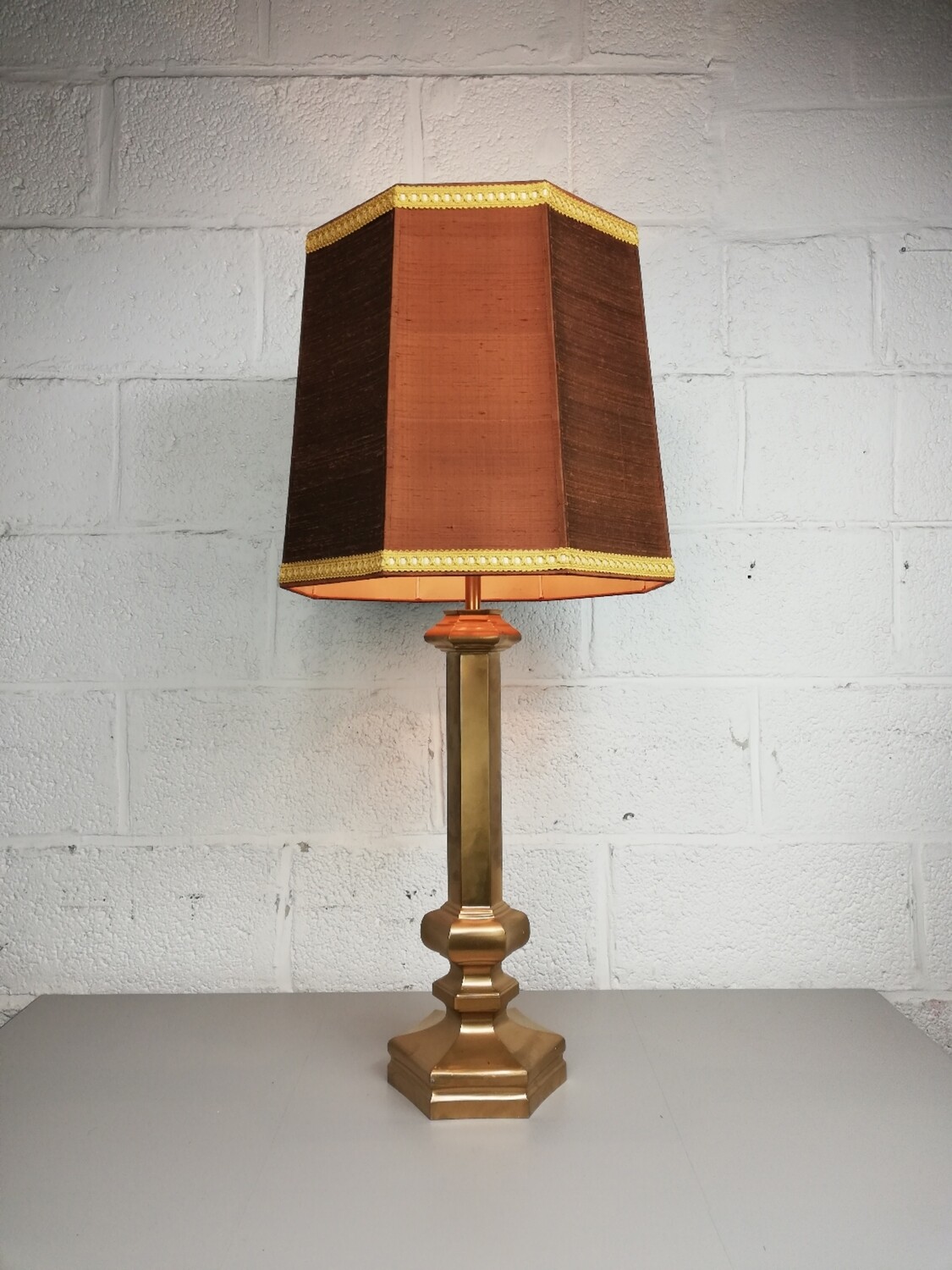 Very large and heavy table lamp