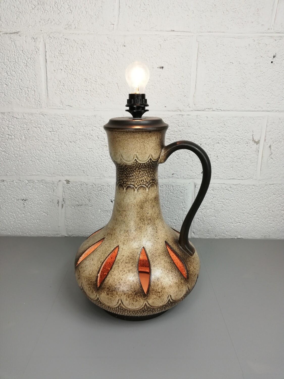 West Germany lamp base