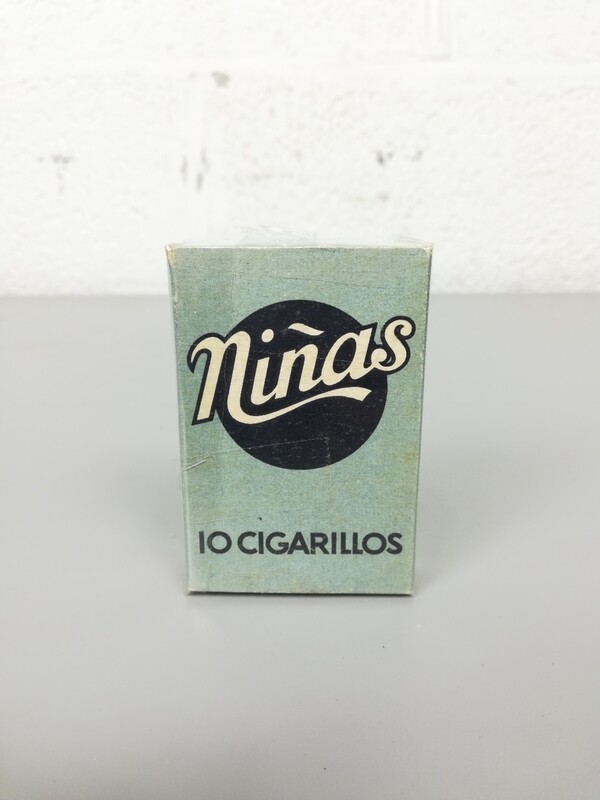 Old pack of Ninas cigarillos