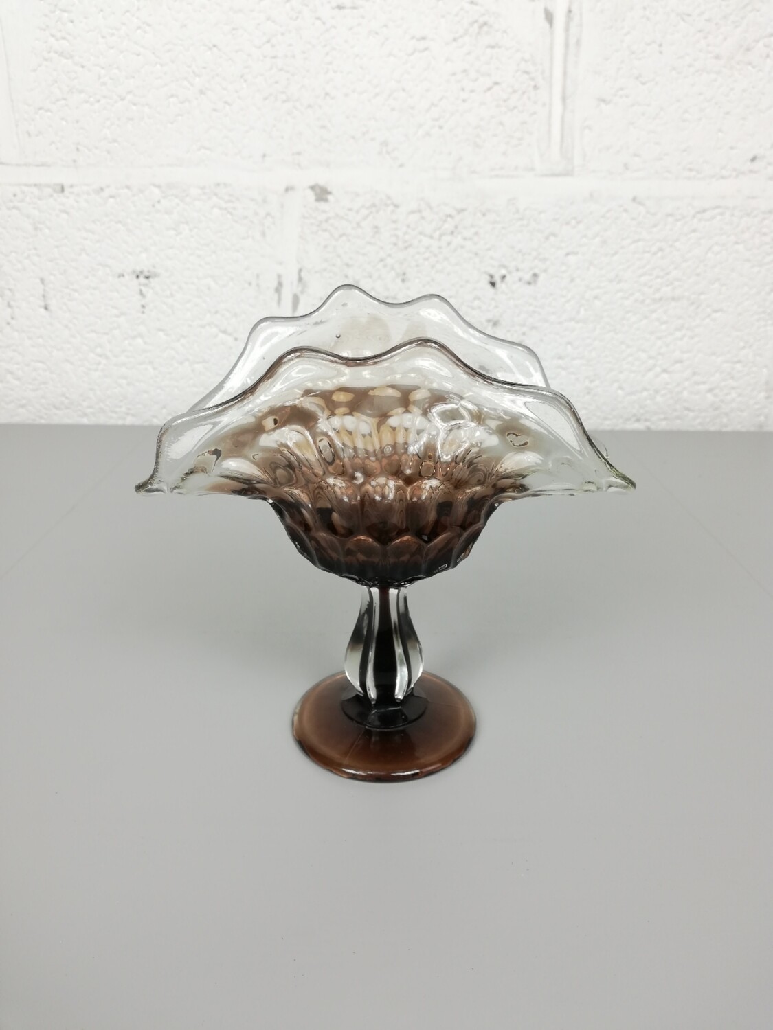 Vintage glass coupe