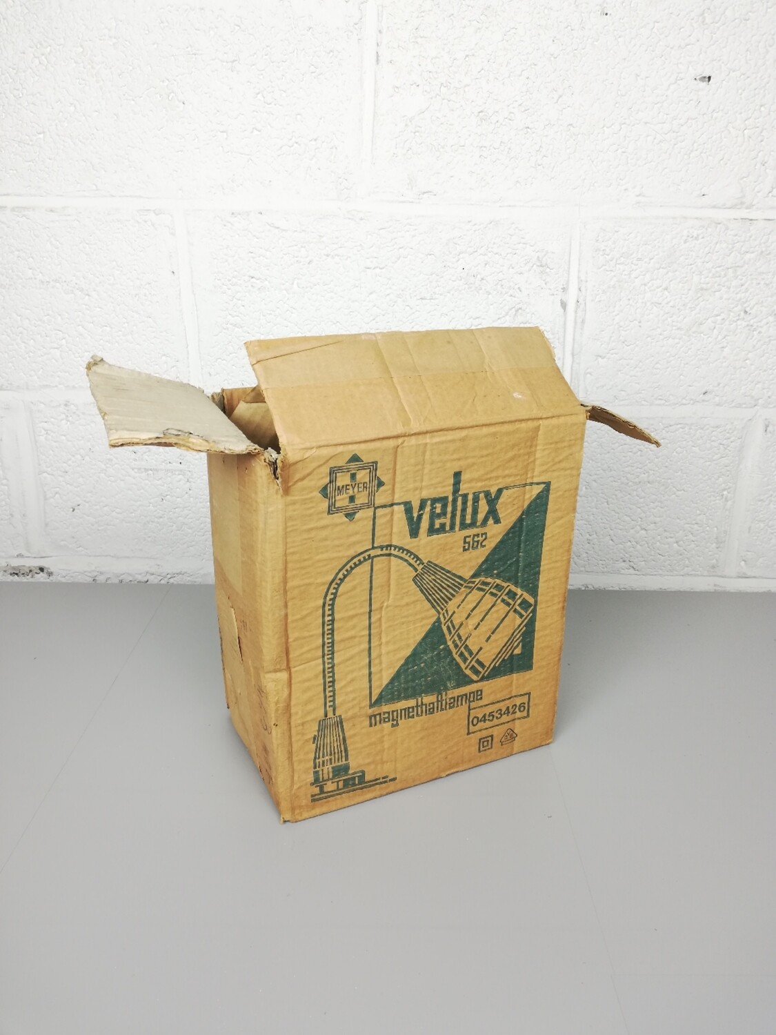 Vintage workshop lamp / magnet lamp velux