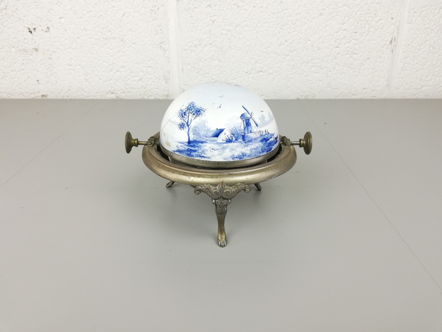 Antique caviar cooler