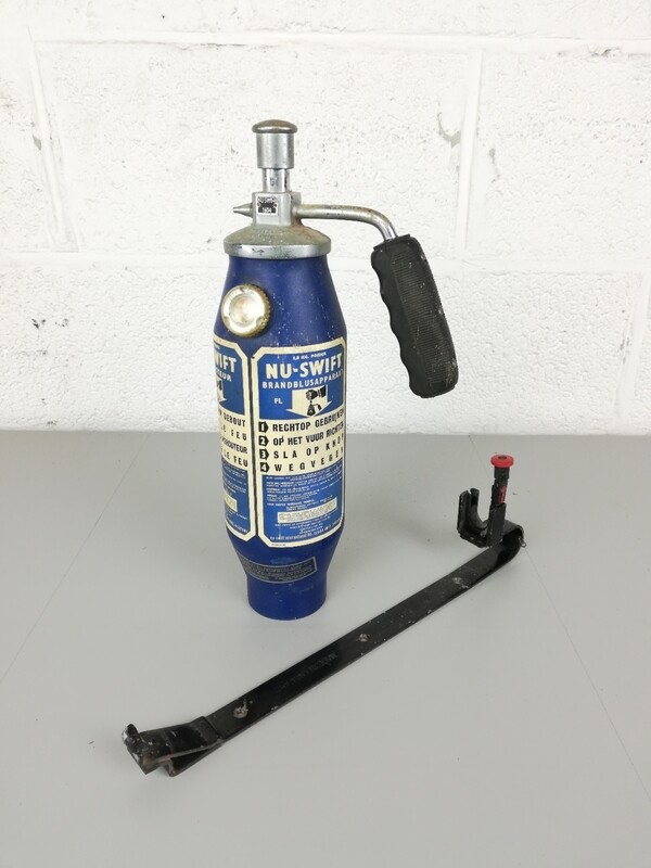 Old English fire extinguisher