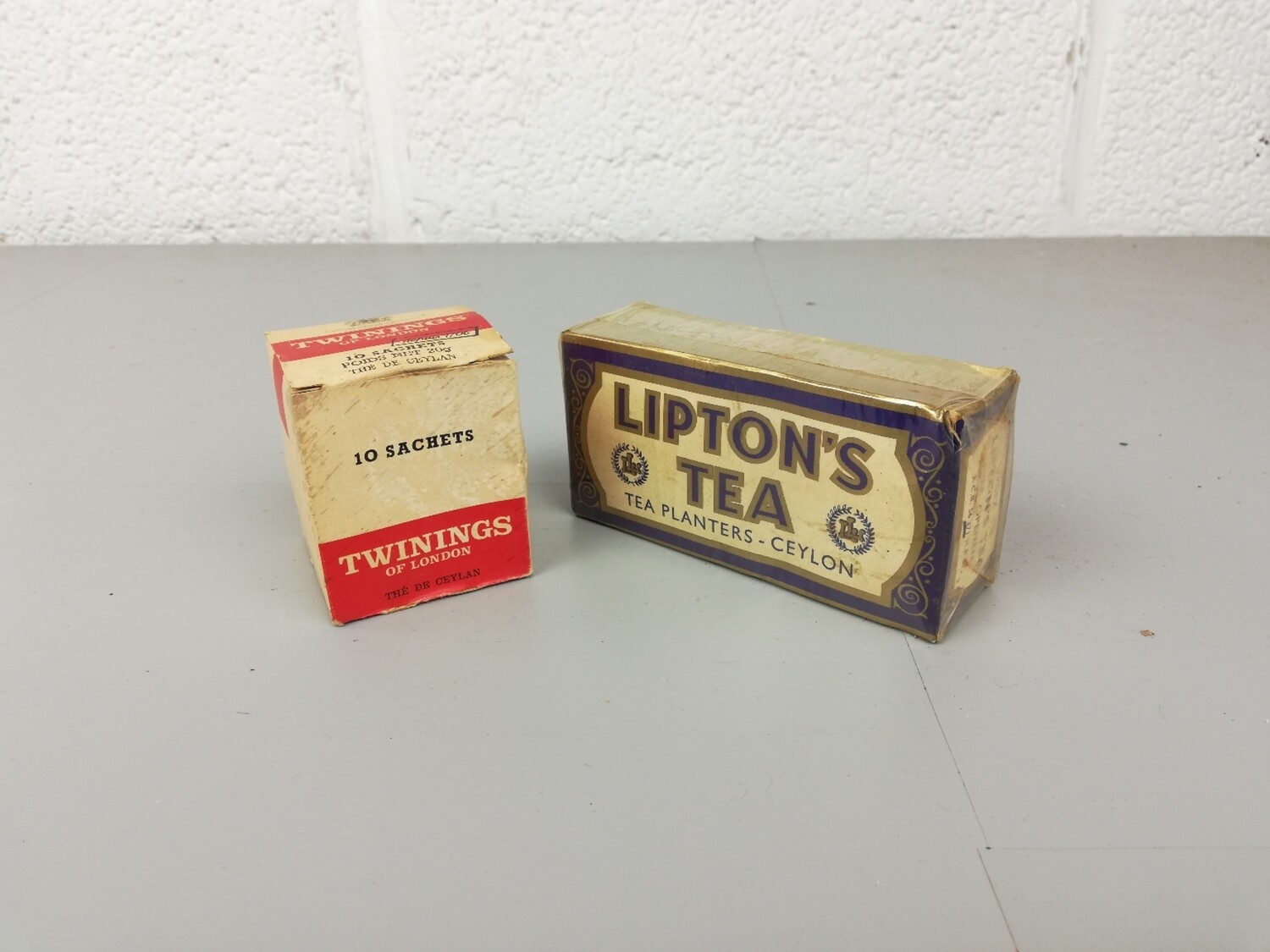 Lipton's & Twinings thee