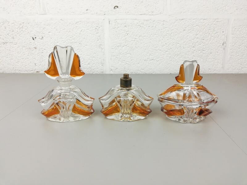 Kristallen parfum set