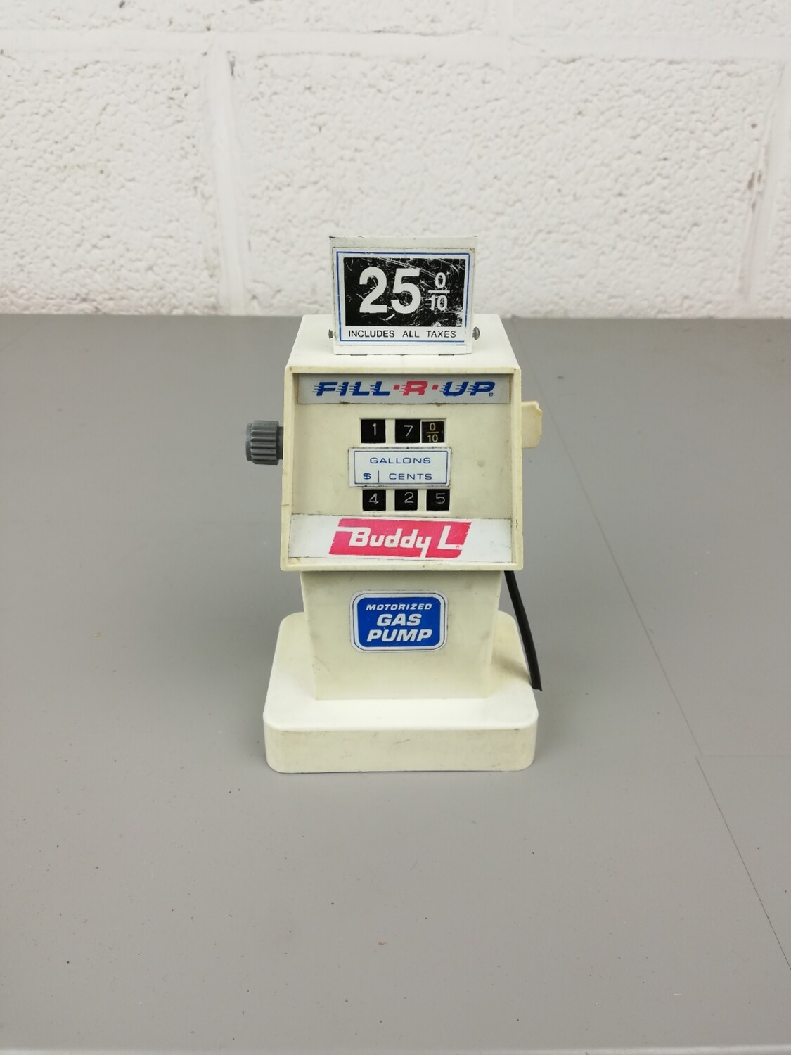 Buddy L gas pump 1967