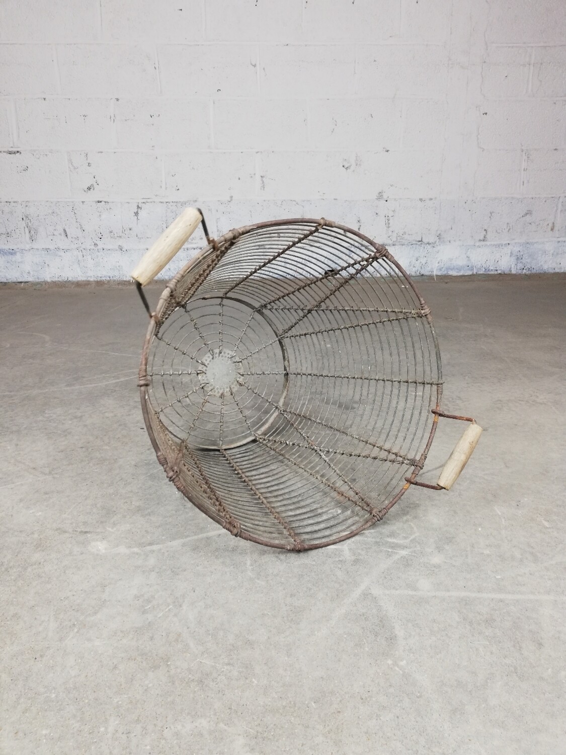 Old potato basket