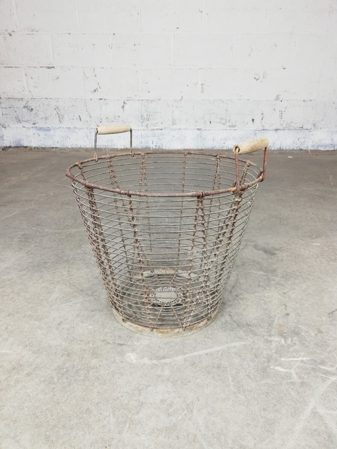 Old potato basket