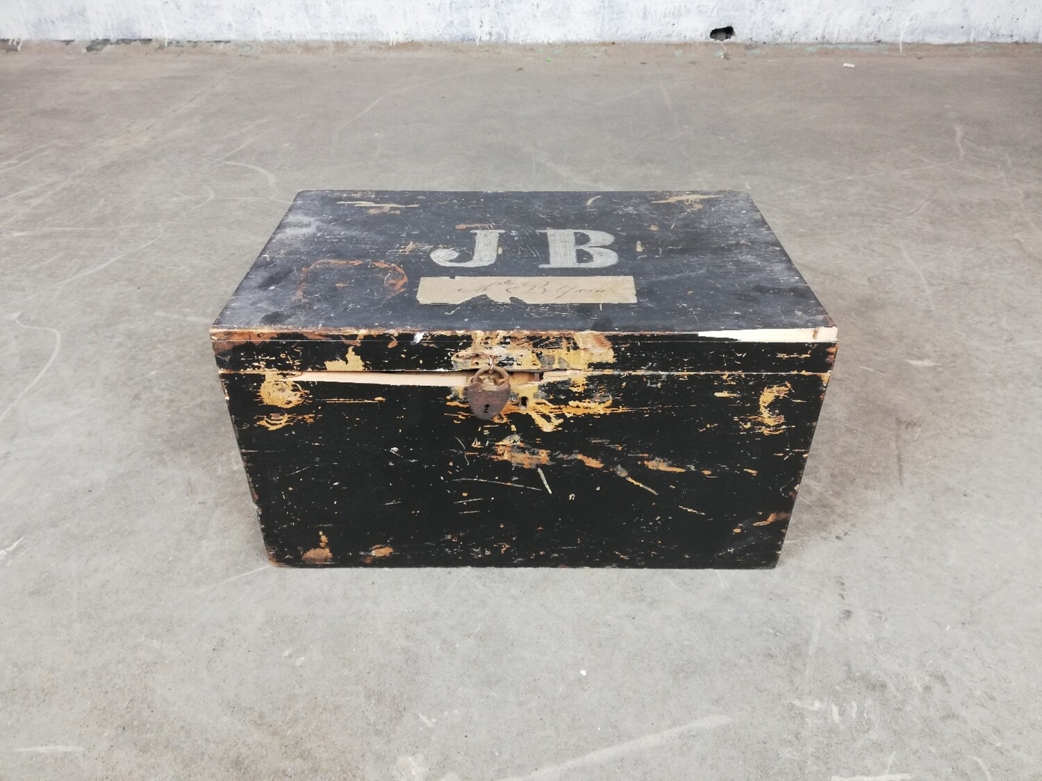 Wooden starch box Remy
