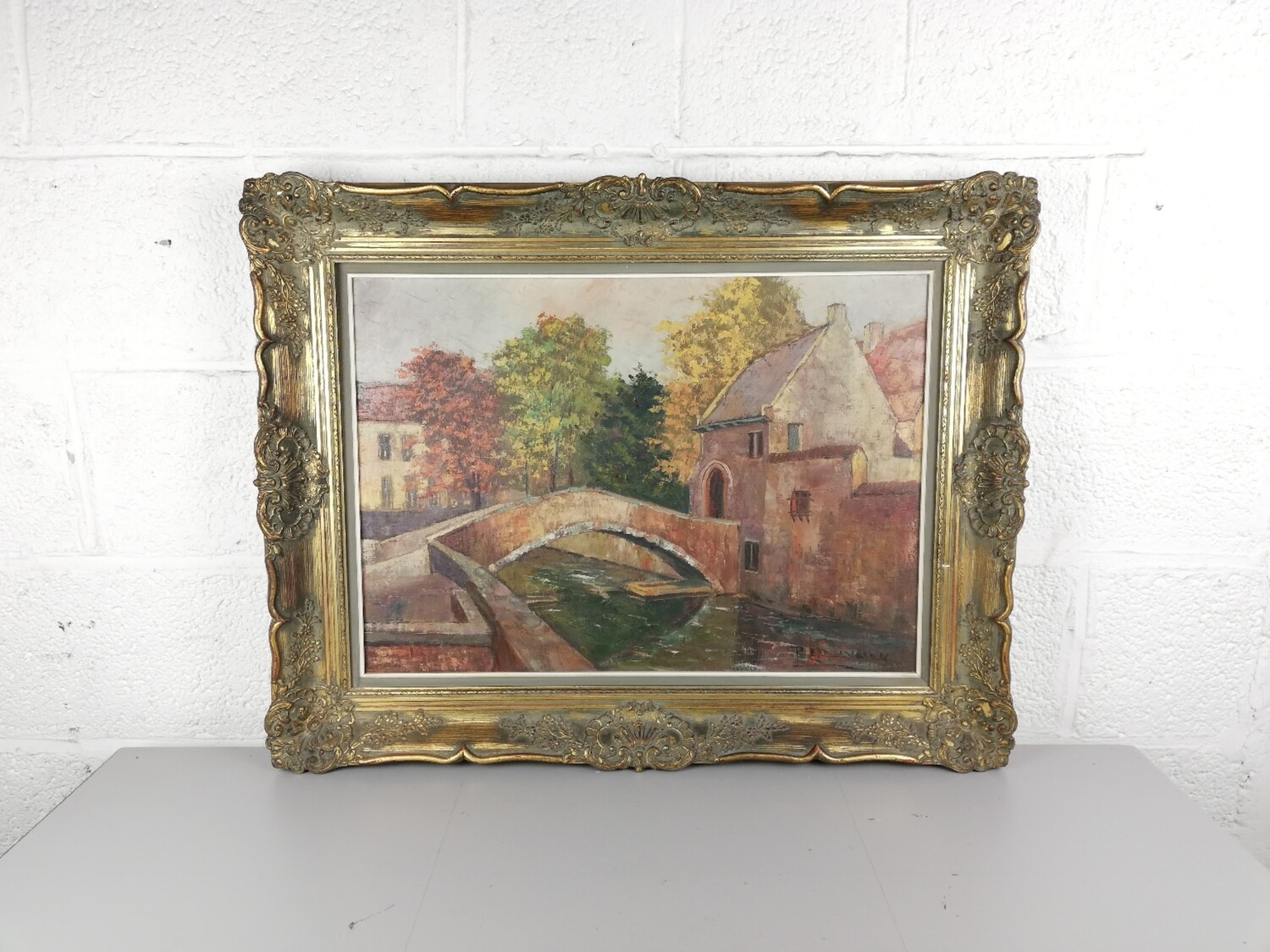 R. Edelynck painting - Bruges