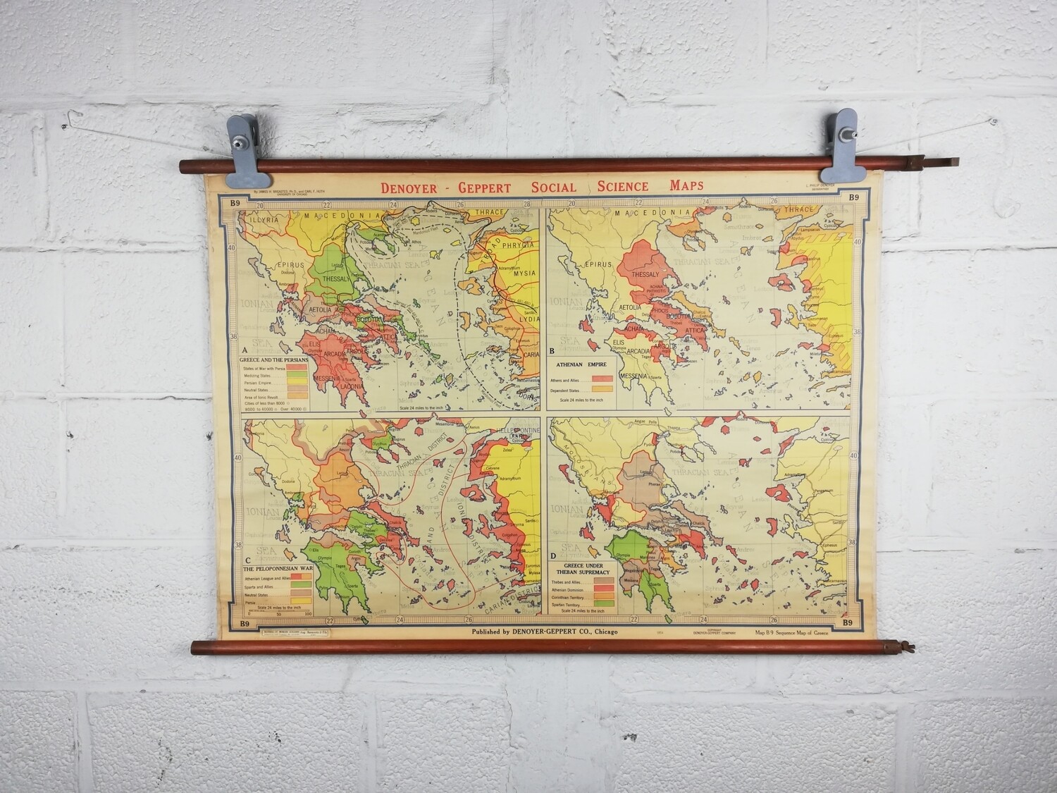 School map - Greek history