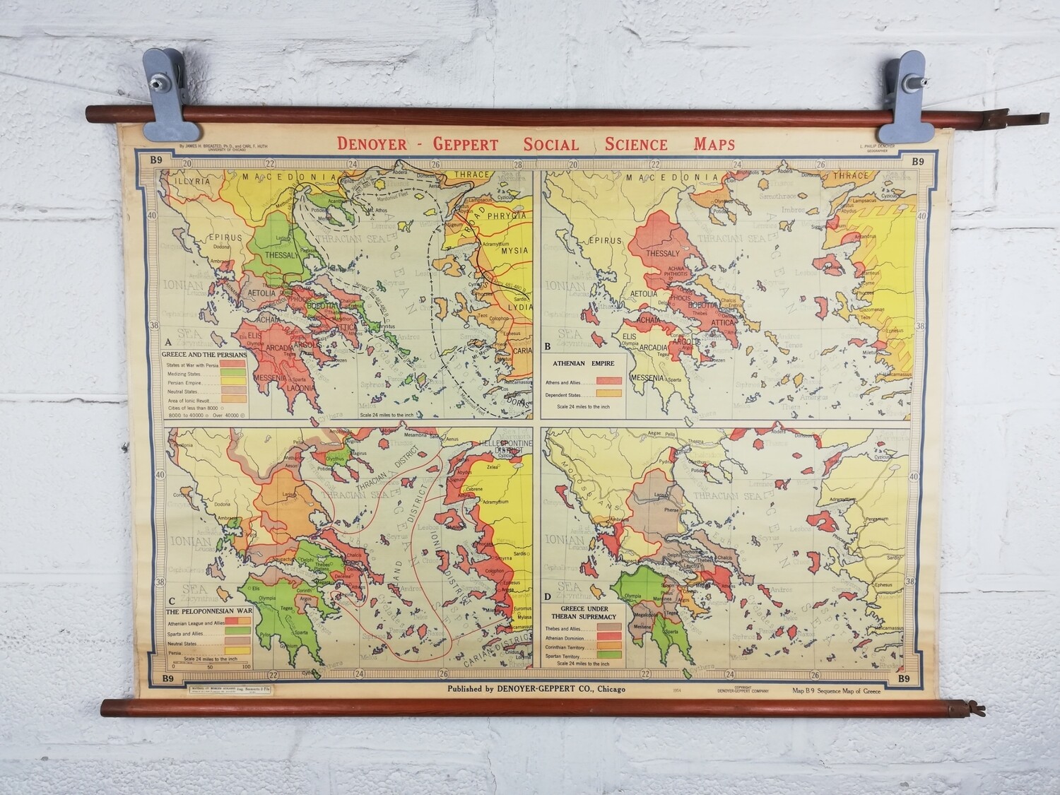 School map - Greek history