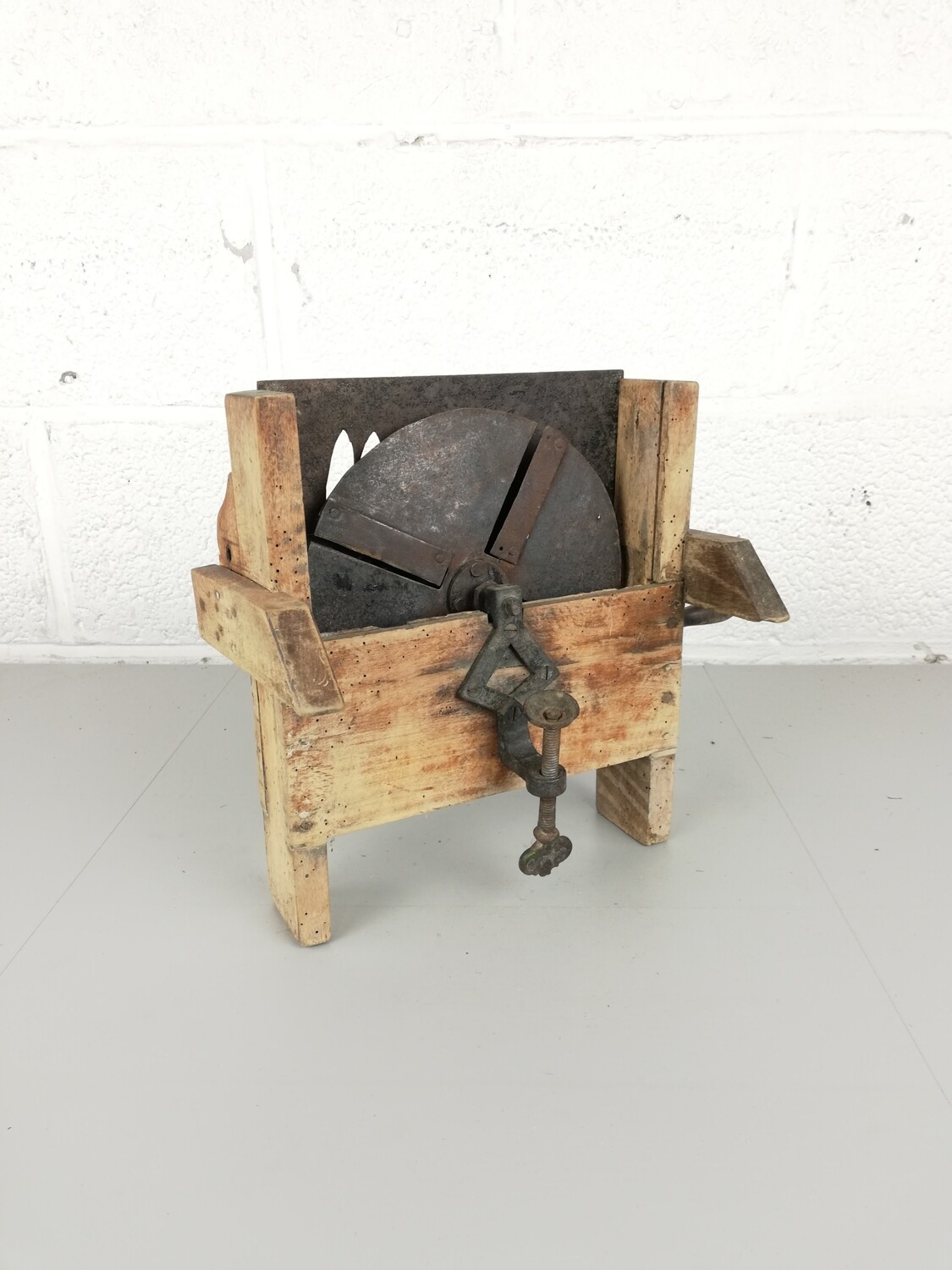 Antique bean cutter