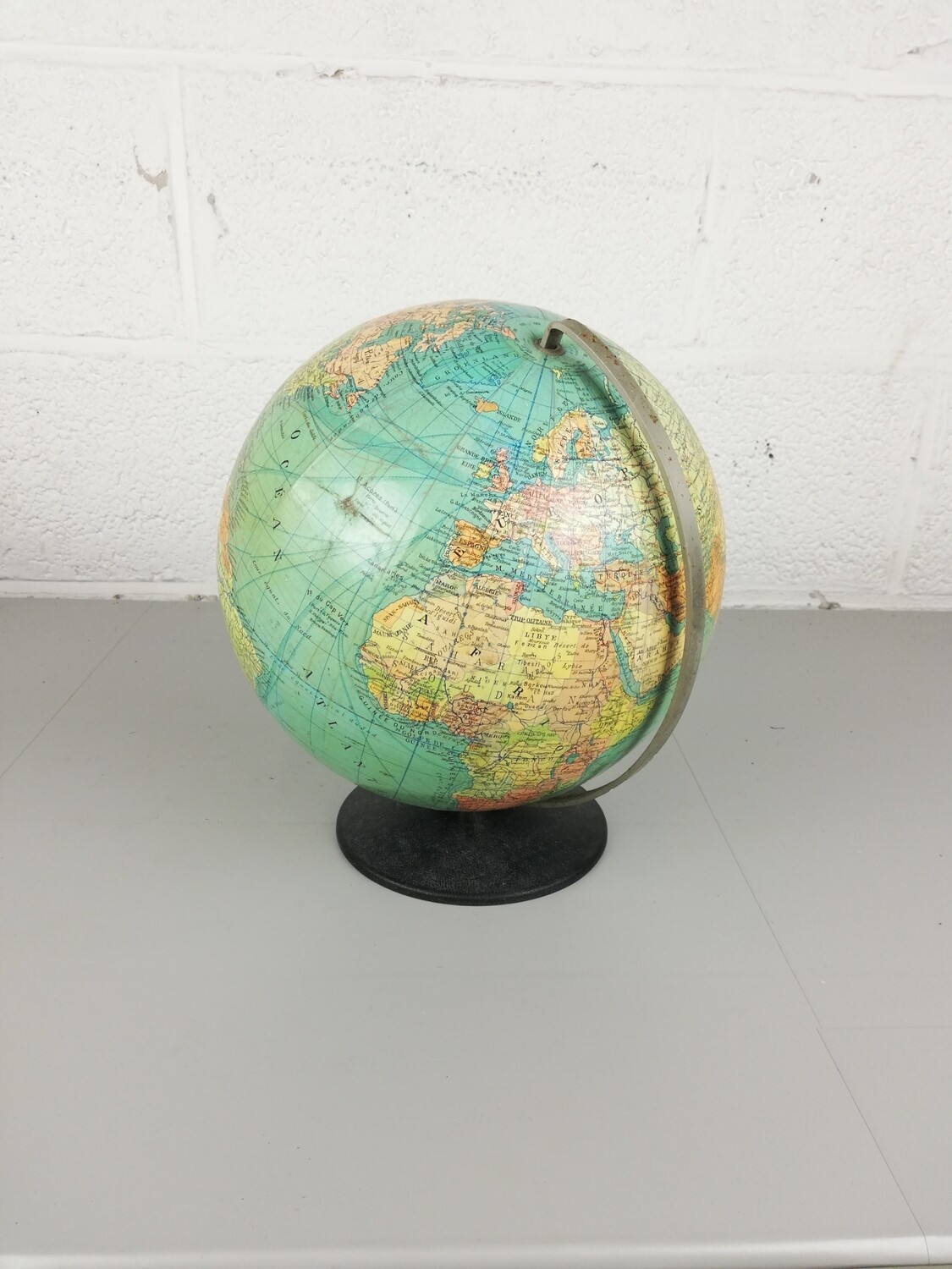 Oude wereldbol