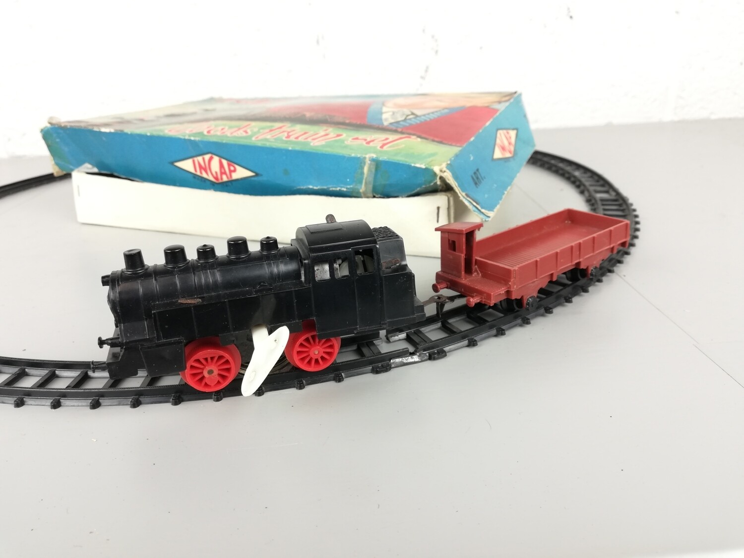 Vintage Ingap mechanical goods train