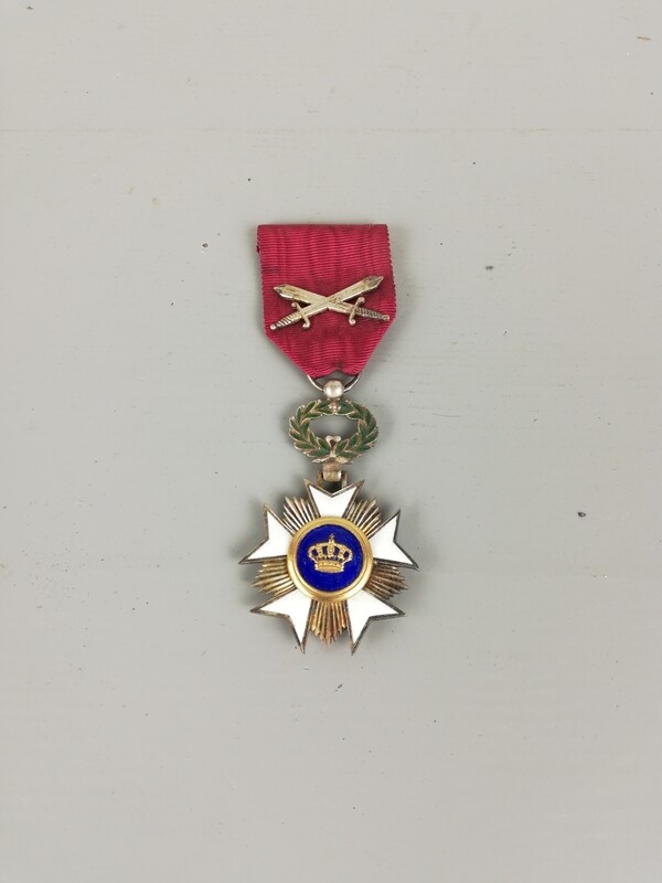 Medal knight order of the crown