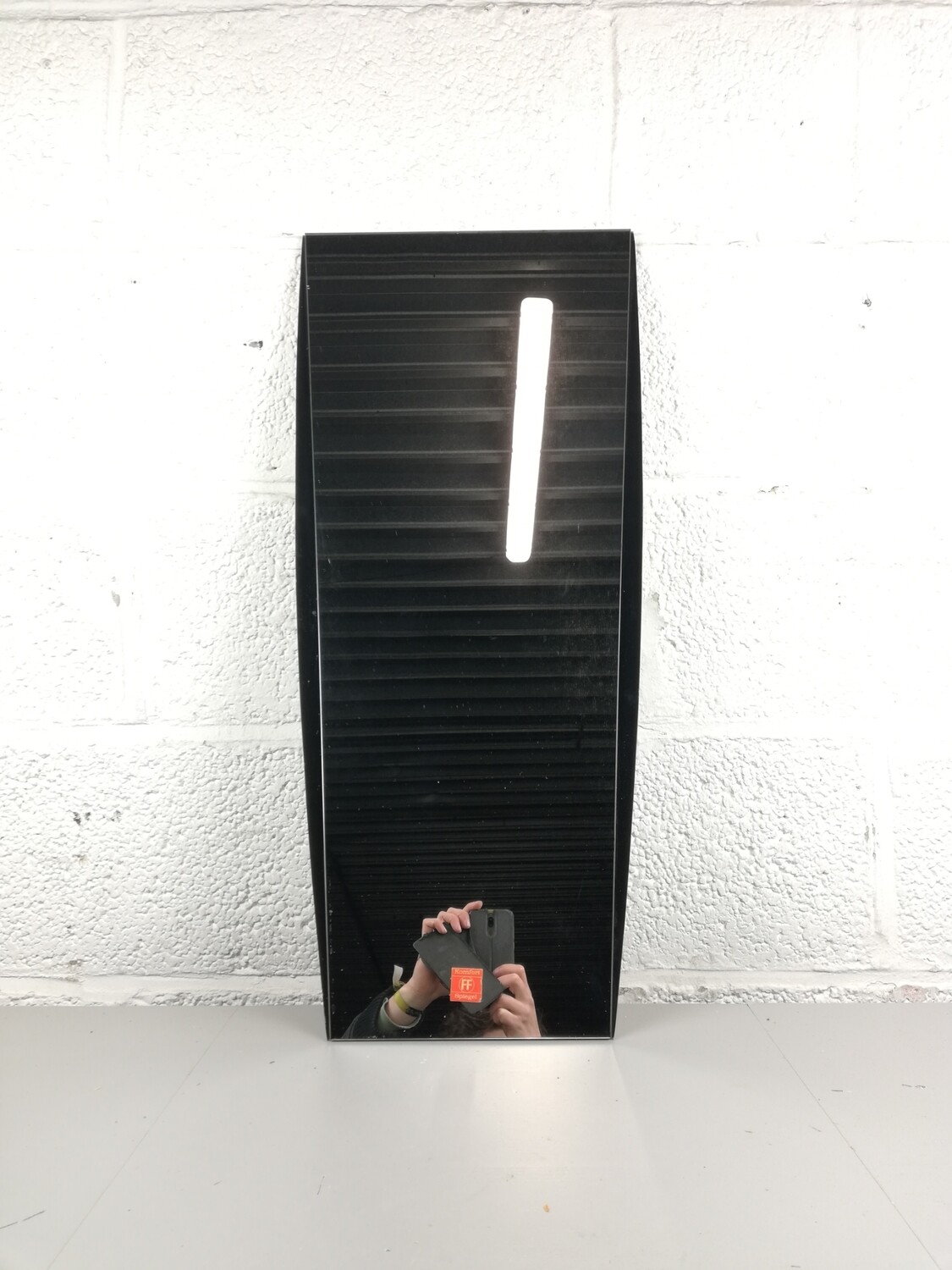 Vintage glass mirror