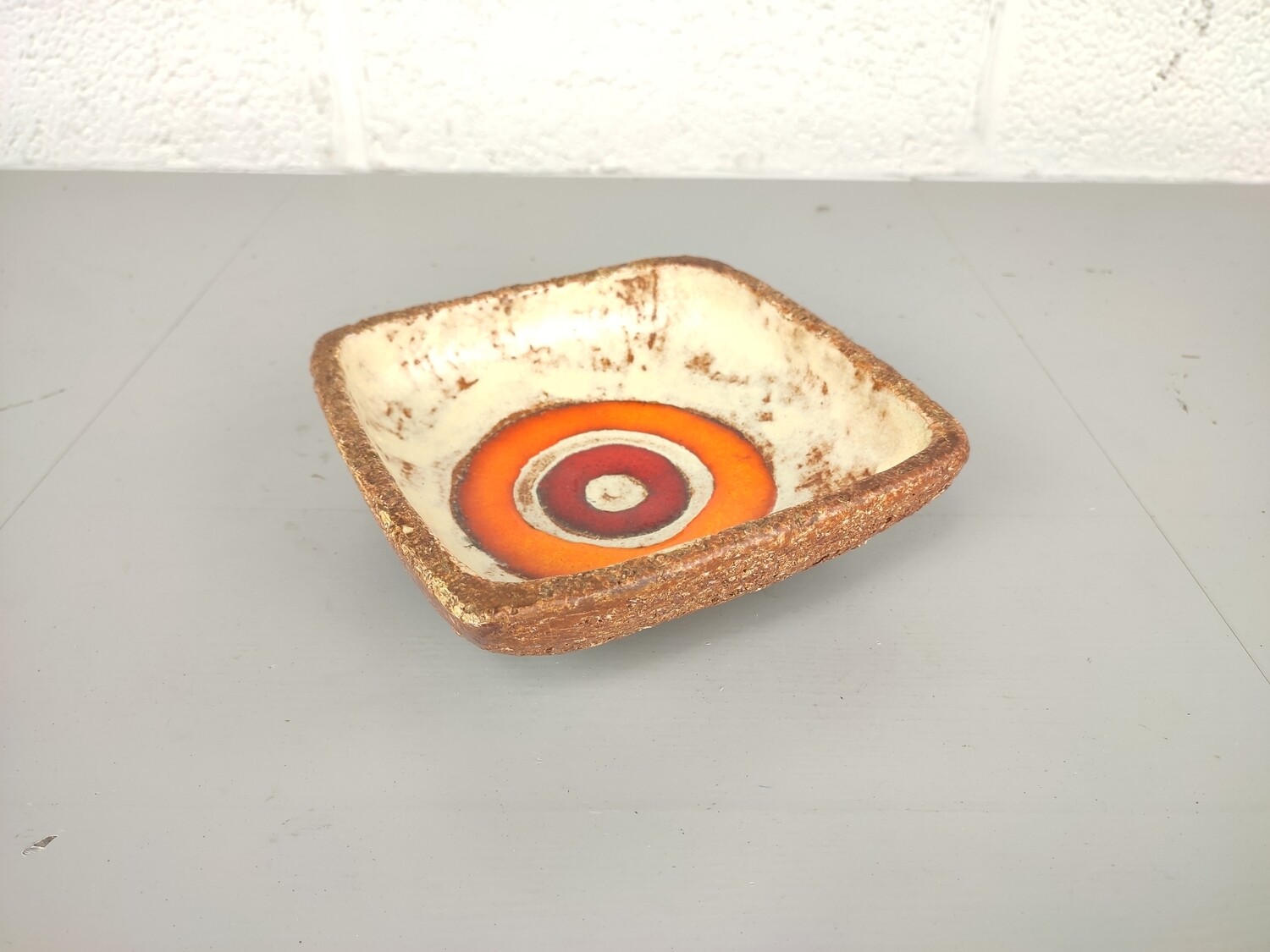 Vintage square bowl