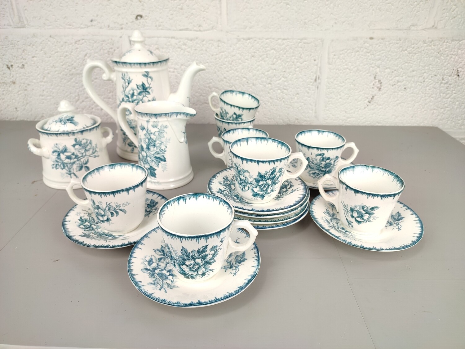 Soc. ceramique tableware 8 persons