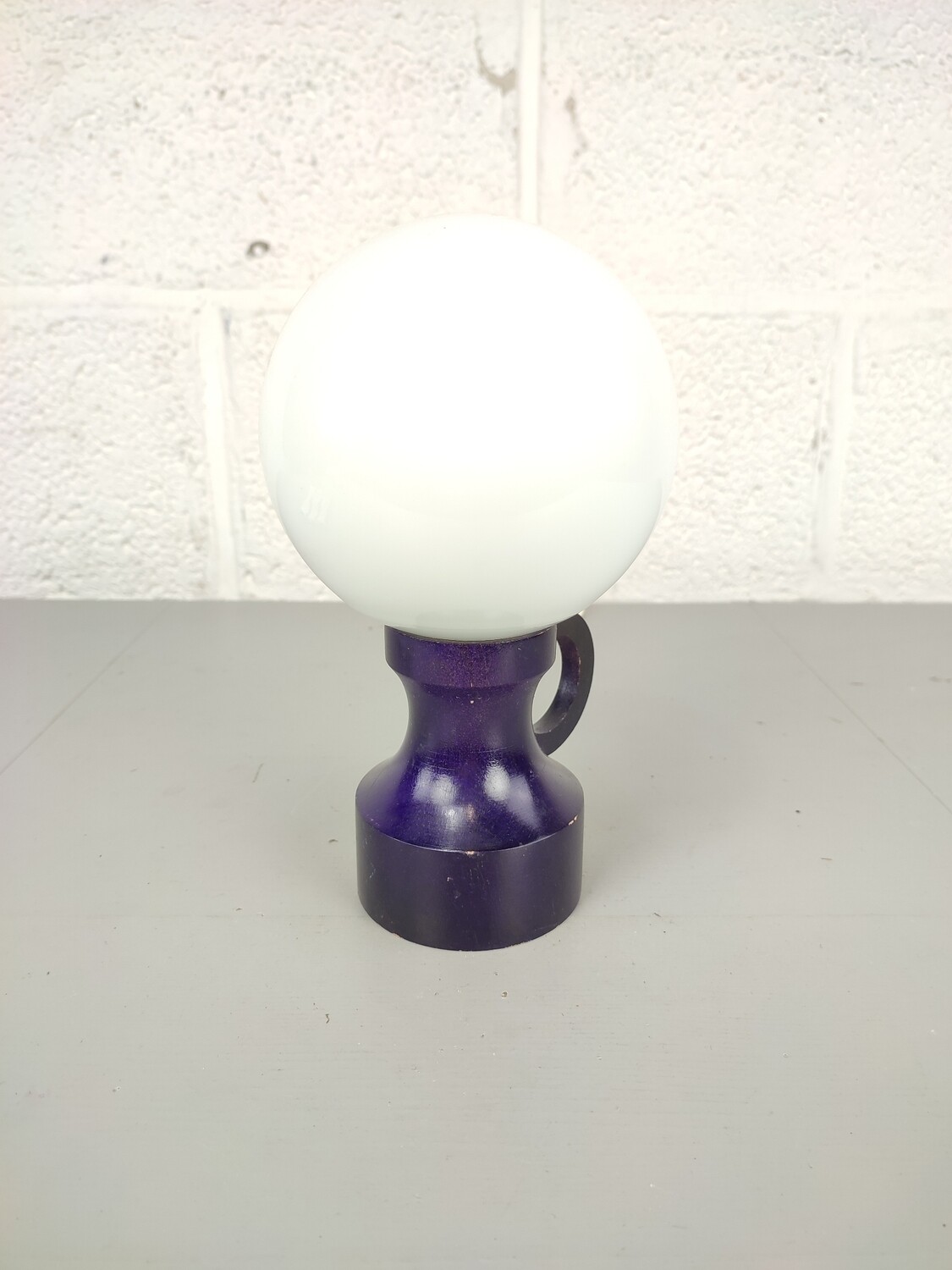 Vintage purple table lamp