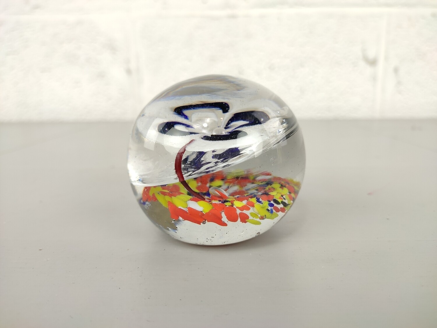 Glass paperweight