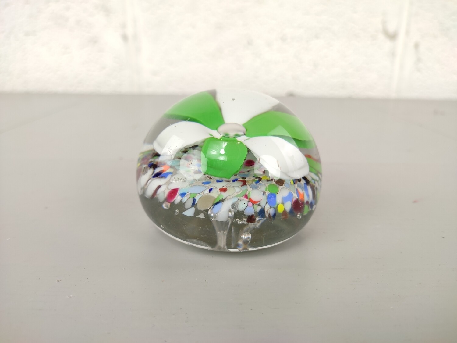 Glass paperweight