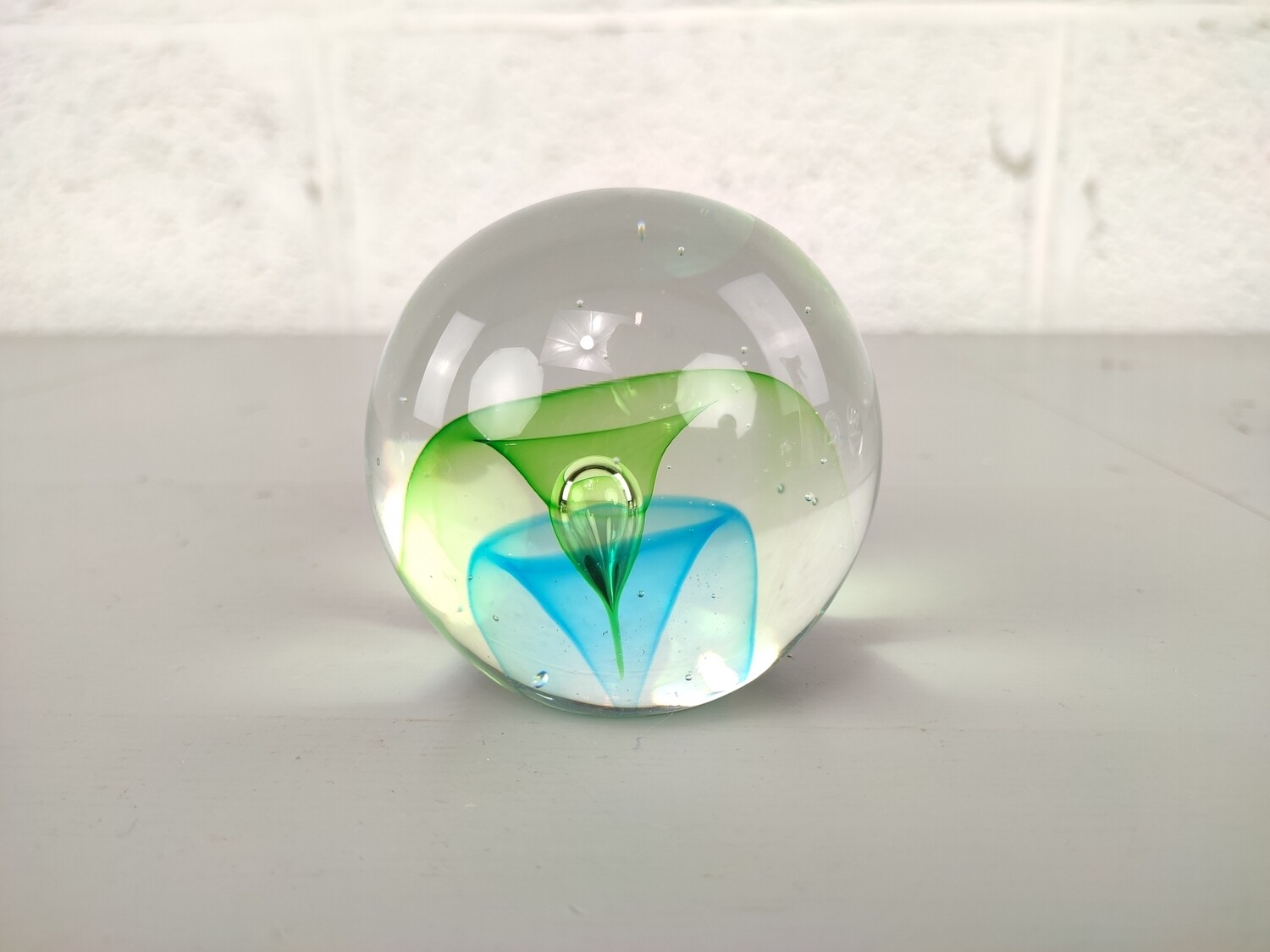 Glass paperweight