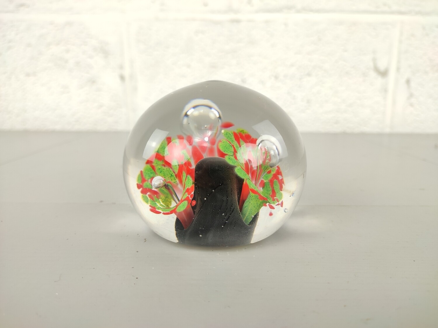 Glass paperweight