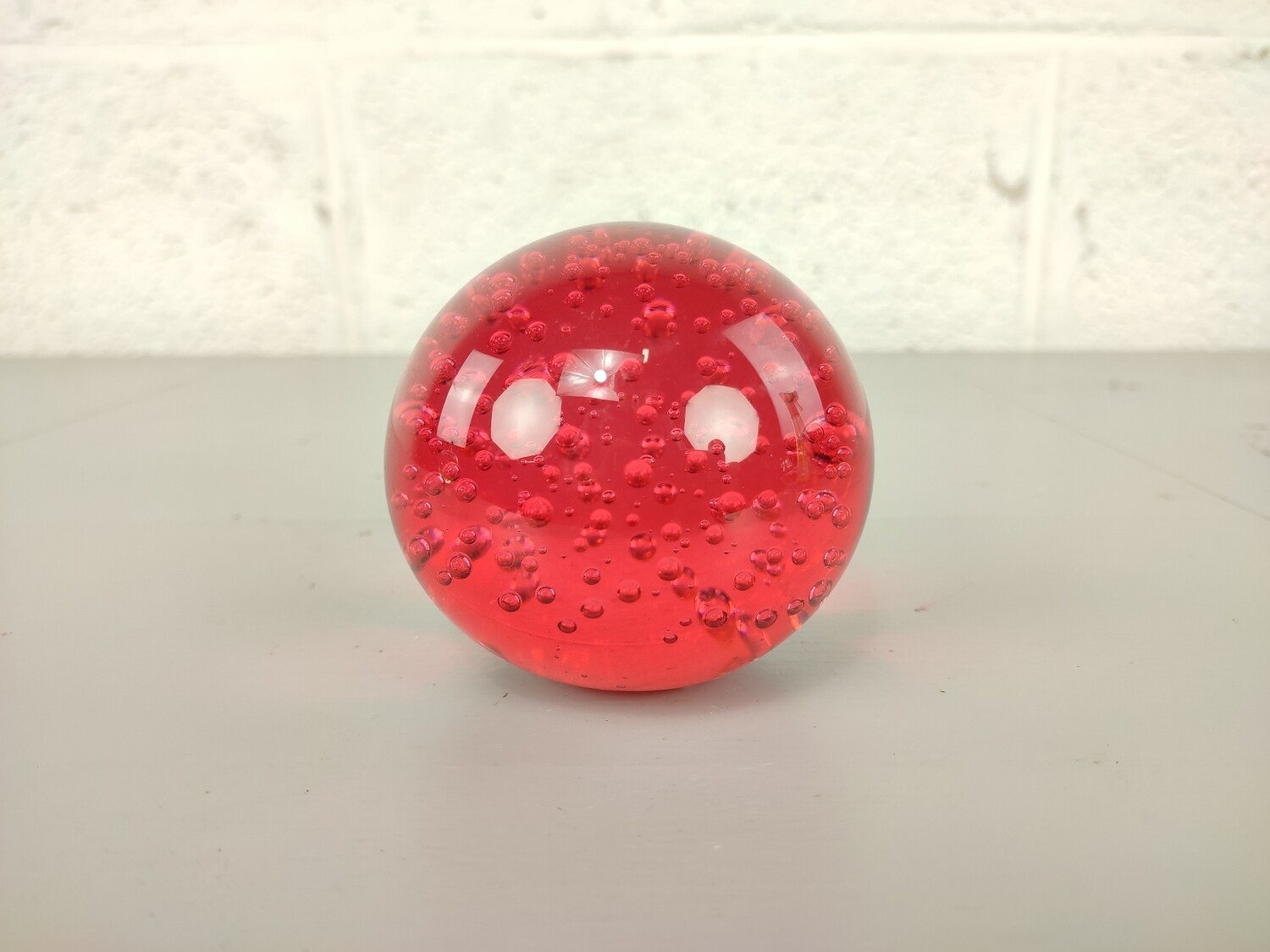 Glass paperweight