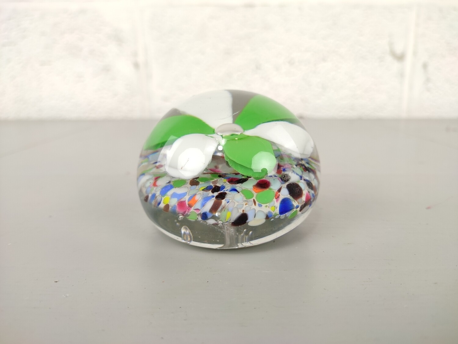 Glass paperweight