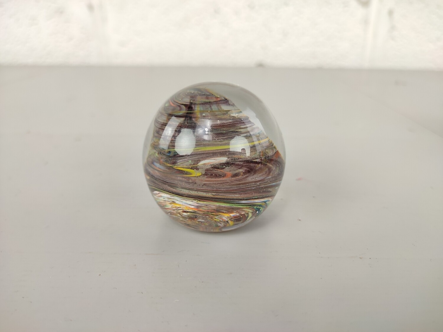 Glass paperweight