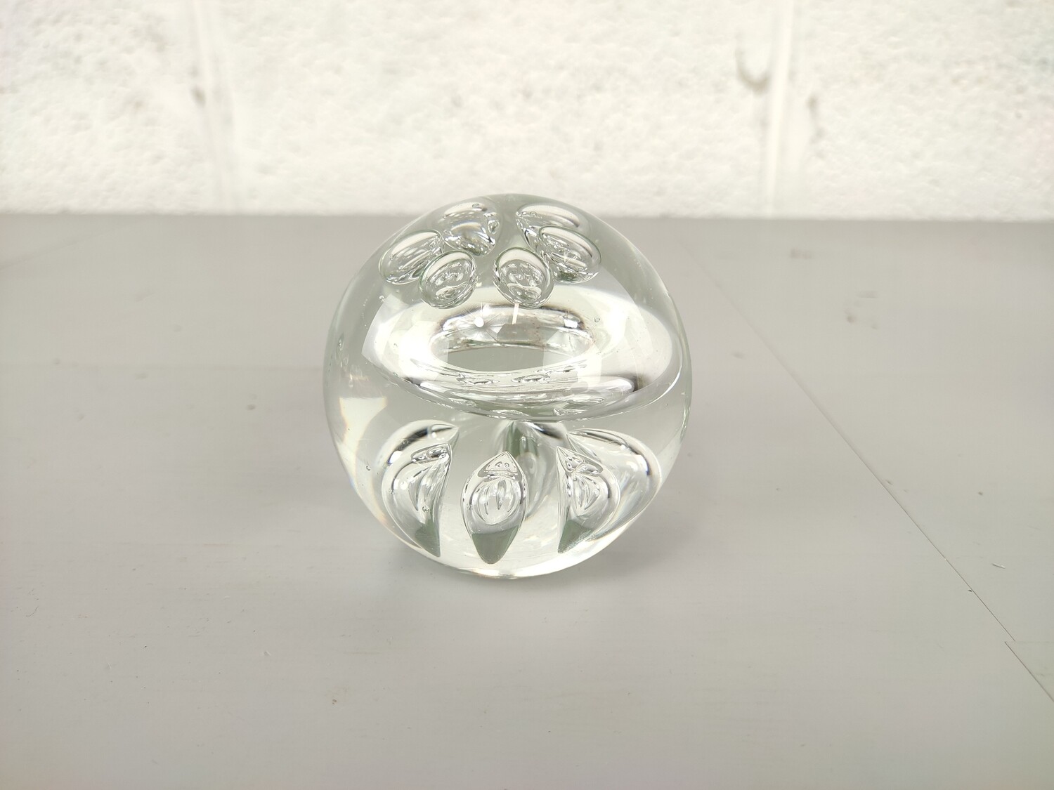 Glass paperweight