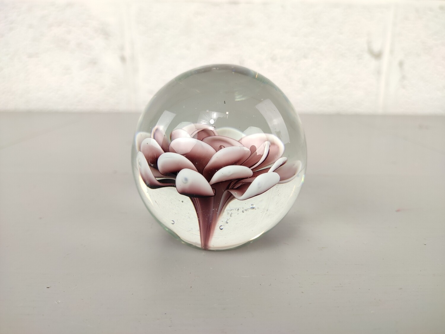 Glass paperweight