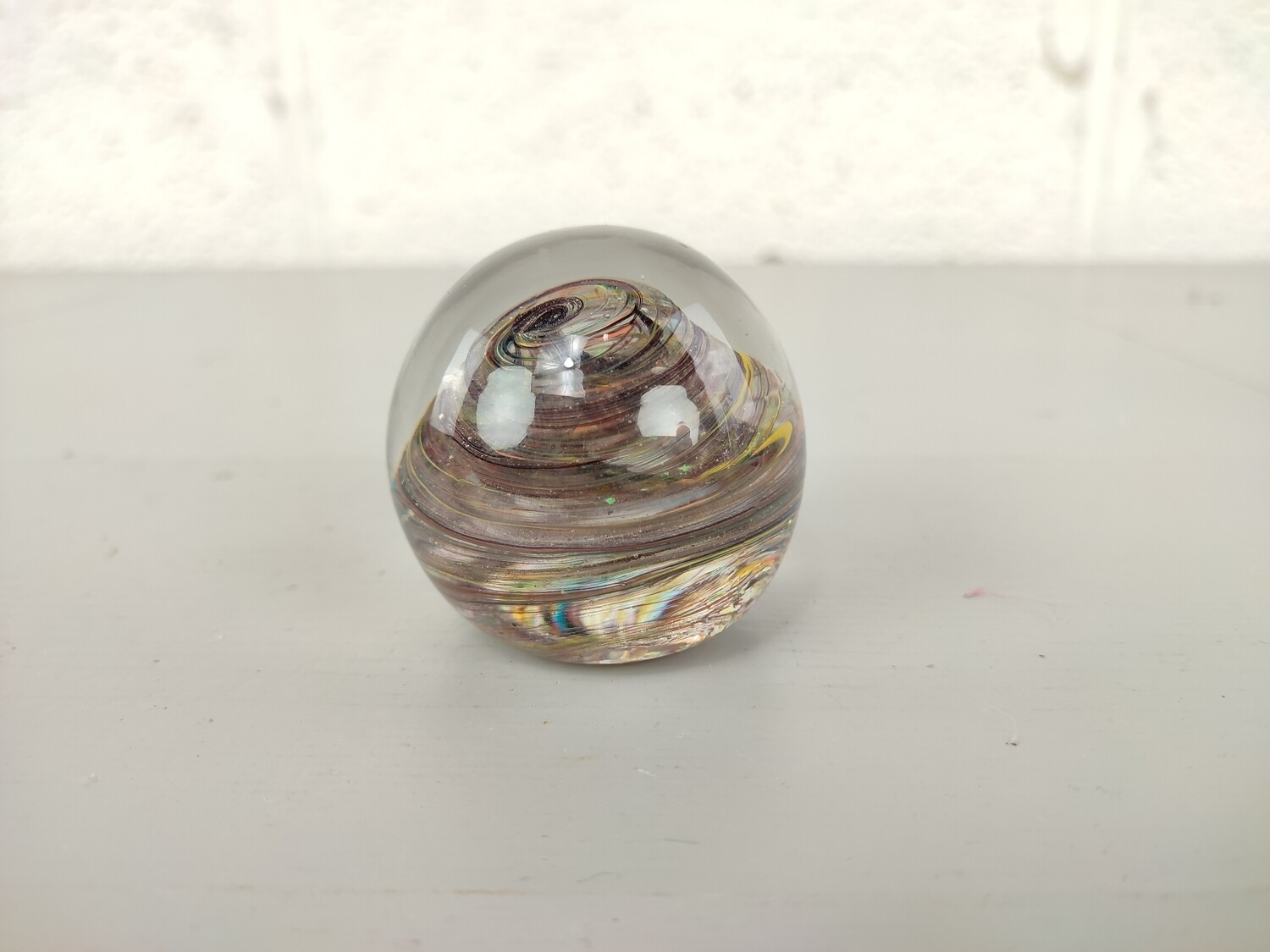 Glass paperweight
