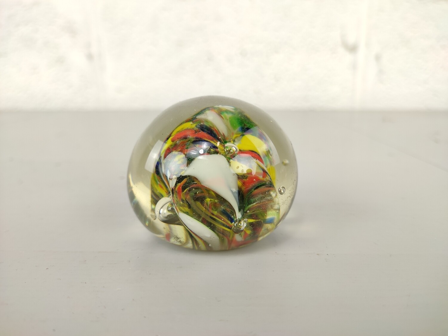 Glass paperweight
